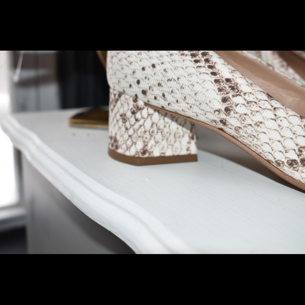 Franco Sarto Block Heel Pump